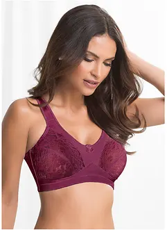 Lot de 2 soutiens-gorge grand maintien sans armatures avec bretelles rembourrées, bonprix