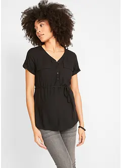 Blouse de grossesse avec fonction allaitement en viscose, bonprix