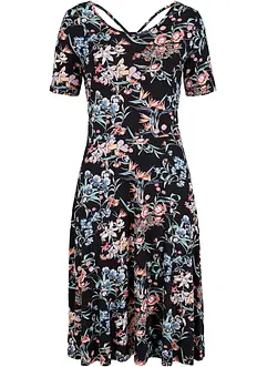 Robe en jersey coupe trapèze, bonprix