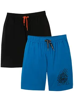 Lot de 2 bermudas garçon en jersey de coton, bonprix