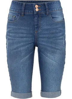 Bermuda en jean, taille mi-haute, bonprix