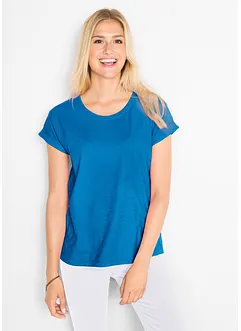 T-shirt boxy manches courtes, bonprix