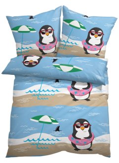 Parure de lit motif pingouin, bpc living bonprix collection