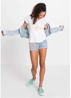 T-shirt à imprimé floral, RAINBOW