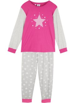 Pyjama fille (Ens. 2 pces.) en coton bio, bpc bonprix collection