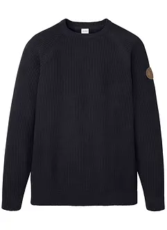 Pull en grosse maille avec coton recyclé, bonprix