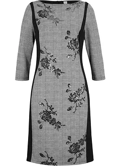 Robe fourreau avec broderie paillettes, bonprix