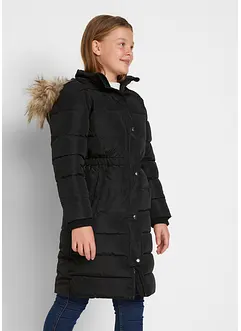 Manteau fille rembourré avec capuche amovible, bonprix