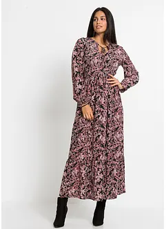 Robe longue imprimée, bonprix