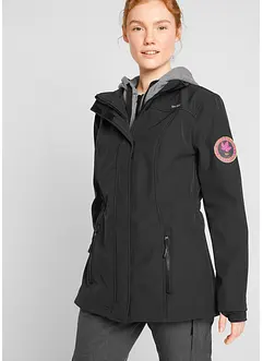 Veste longue softshell imperméable, style 2 en 1, bpc bonprix collection