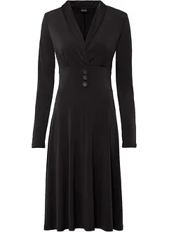 Robe en jersey à boutons, bonprix