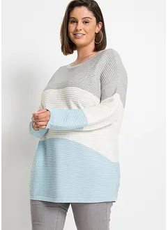 Pull côtelé, bonprix