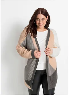 Gilet en maille oversize, bonprix