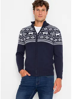 Pull norvégien en maille douce, bonprix