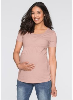 Lot de 2 T-shirts de grossesse et d'allaitement, bpc bonprix collection