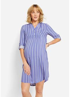 Robe-chemise de grossesse avec fonction allaitement en viscose, bpc bonprix collection