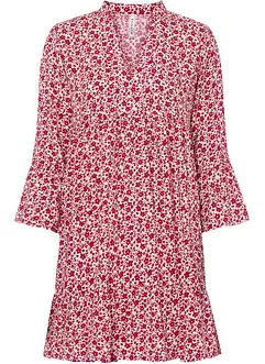 Robe courte à volants en viscose, bonprix