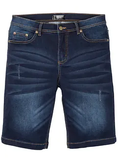 Bermuda en jean extensible, coupe confortable, Regular Fit, bonprix