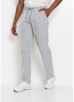 Pantalon à taille extensible en seersucker, bpc selection