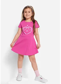 Lot de 2 robes en jersey 100% coton, bonprix