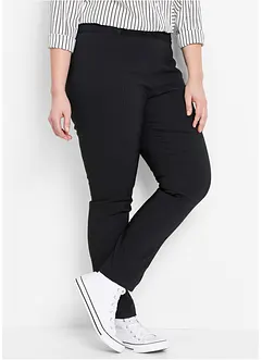 Pantalon 7/8 en bengaline avec tour de taille élastiqué, Slim Fit, bpc bonprix collection