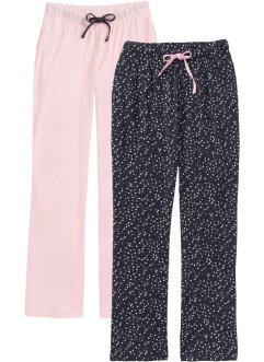 Lot de 2 pantalons de pyjama, bpc bonprix collection