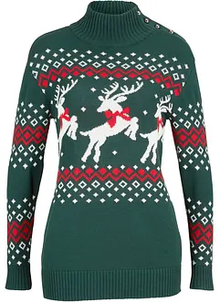 Pull de Noël renne, bonprix