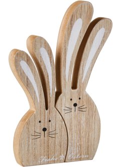 Figurine déco lapins de Pâques (Ens. 2 pces.), bpc living bonprix collection