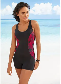 Maillot 1 pièce shorty à séchage rapide, bonprix