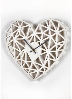 Horloge murale en forme de cœur, bpc living bonprix collection