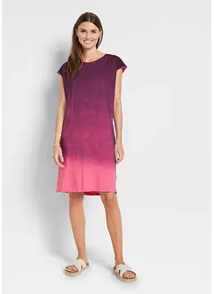 Robe T-shirt à effet ombré, bonprix
