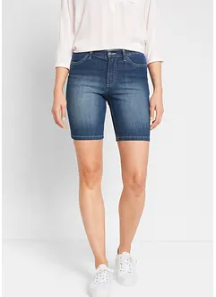 Bermuda en jean, taille mi-haute, bonprix