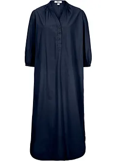 Robe-chemise mi-longue en popeline, bonprix