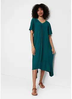 Robe caftan longue en tissu crêpe, bonprix