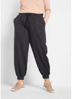 Pantalon de jogging longueur 7/8, jambes larges, bonprix