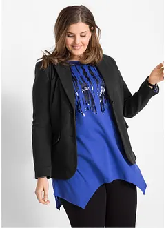 Blazer cintré en jersey de coton, bonprix