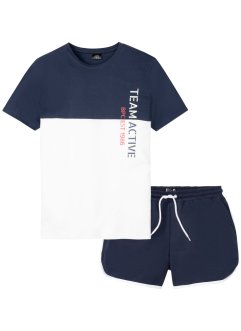 T-shirt et short (Ens. 2 pces.), bpc bonprix collection