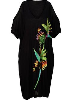 Robe de plage à découpes en viscose, bpc selection