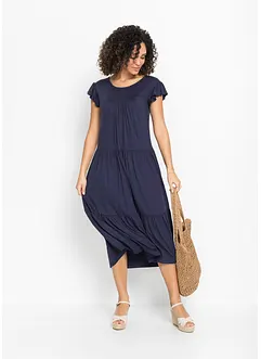 Robe midi en viscose, bonprix