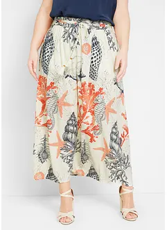 Jupe longue en viscose fluide, bonprix