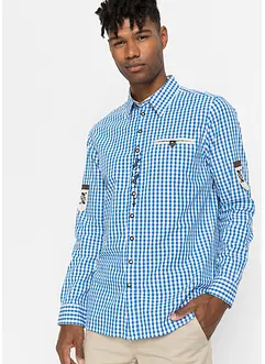 Chemise bavaroise avec manches retroussables, bonprix