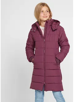 Manteau matelassé fille avec capuche amovible, bonprix