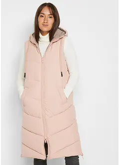 Gilet sans manches matelassé réversible en polyester recyclé avec capuche, bonprix