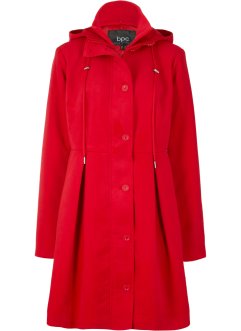 Manteau à capuche et pli, forme évasée, bpc bonprix collection