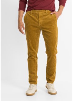 Pantalon chino à taille extensible en velours côtelé Regular Fit, Tapered, John Baner JEANSWEAR