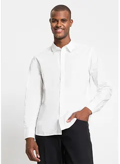 Chemise manches longues coupe confort, bonprix