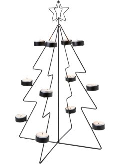 Porte bougies en forme de sapin de Noël, bpc living bonprix collection