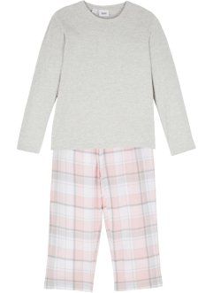 Pyjama fille avec pantalon en flanelle (Ens. 2 pces.), bpc bonprix collection