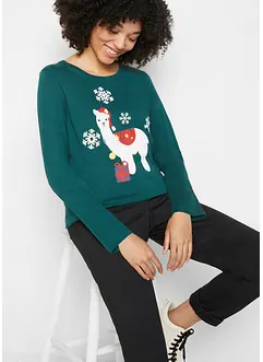 T-shirt de Noël à manches longues, bonprix