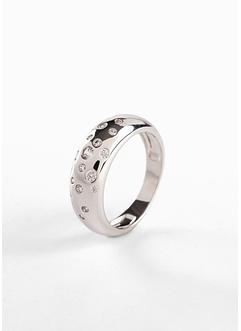 Bague ornée de pierres de zirconium, bpc bonprix collection